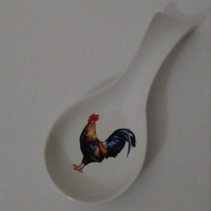 MAISON Su Casa Gourmet Rooster Spoon Rest/Spoon Holder